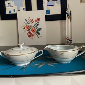 Vintage Sugar and Creamer by Zylstra